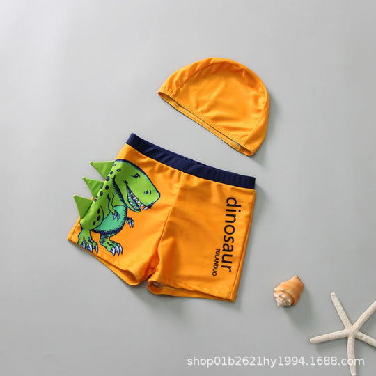 Jungen Schwimmshorts mit Dinosaurier-Motiv R&B