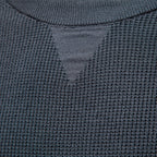 Herren nan mitteldicker Struktur-Strickpullover mit Raglanärmeln und Rippenbündchen R&B