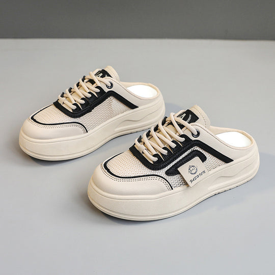 Damen komfortable Slip-On Sneakers R&B