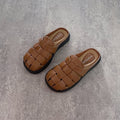 Damen Komfortable geflochtene Sandalen mit bequemer Fußbettgestaltung R&B