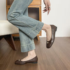 Damen Ballerinas mit dekorativem Schmuckdetail