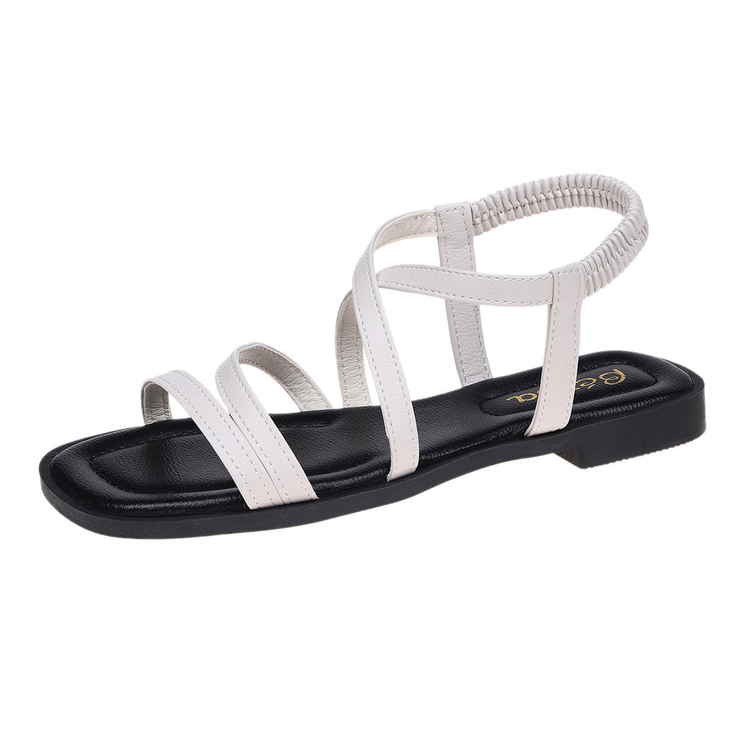Damen Elegante Riemchen-Sandalen mit funkelnden Details R&B