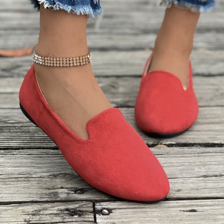 Damen Mokassins aus hochwertigem Wildleder mit elegantem Schnitt R&B