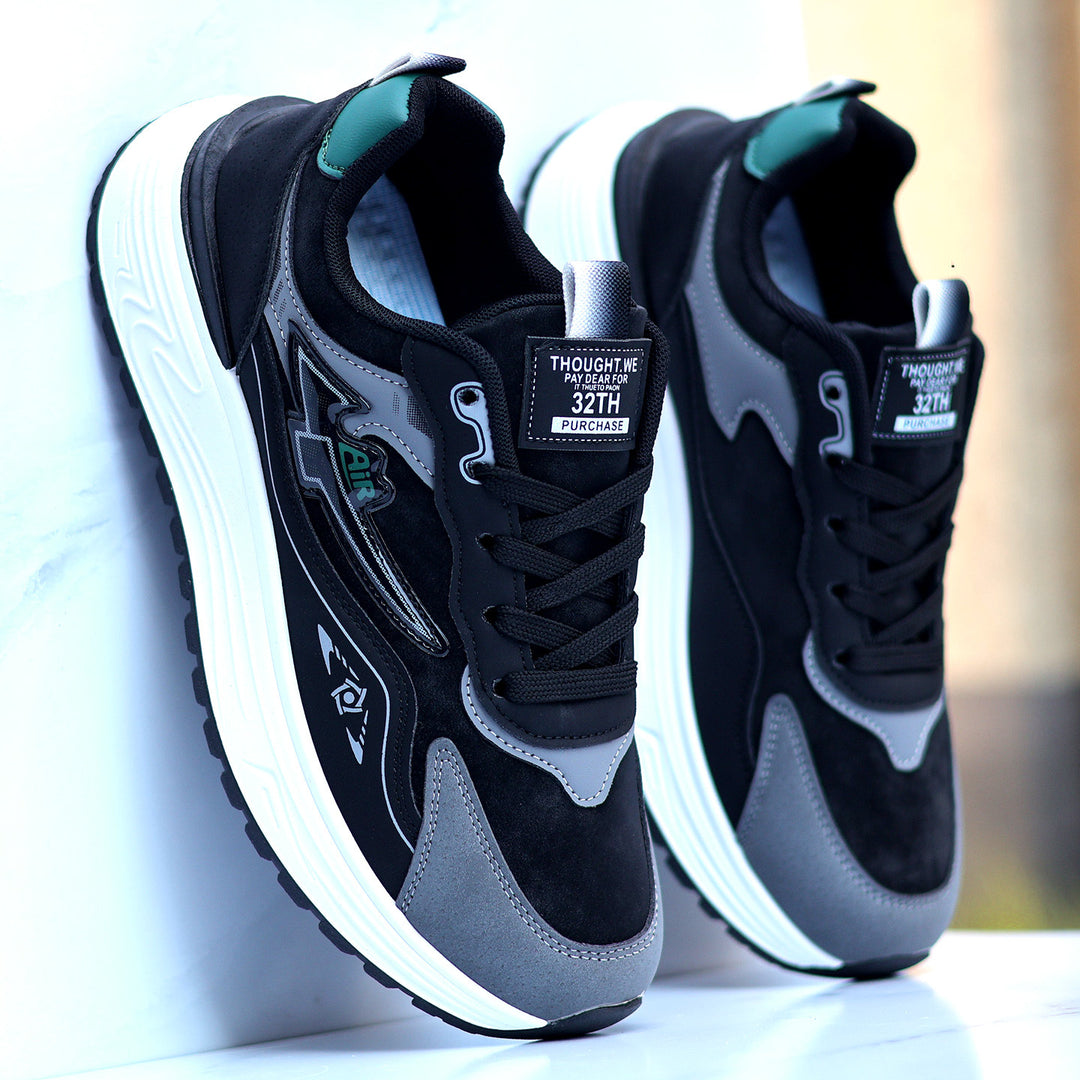 Damen Sportliche Lauf- und Freizeitschuhe mit atmungsaktiven Einsätzen R&B
