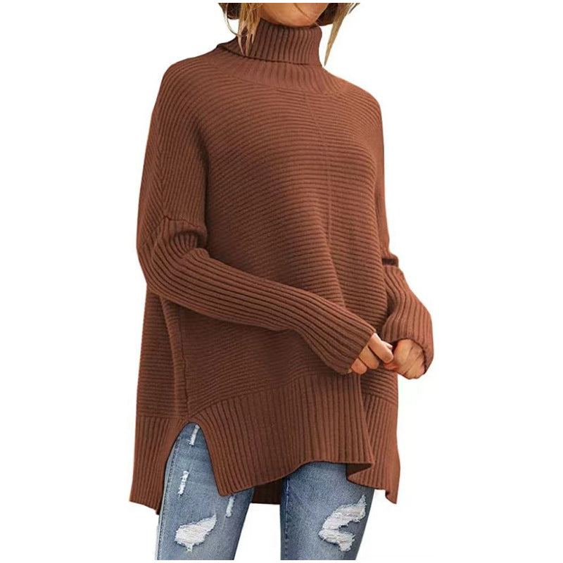 Damen Kuscheliger Rollkragenpullover R&B