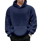 Herren bequemer Oversized Kapuzenpullover R&B