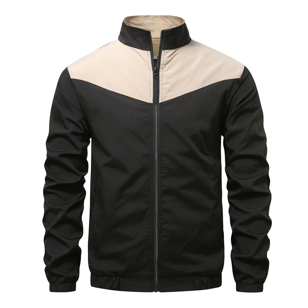 Herren Sportliche Jacke mit modernem Kragen R&B