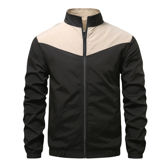 Herren Sportliche Jacke mit modernem Kragen R&B