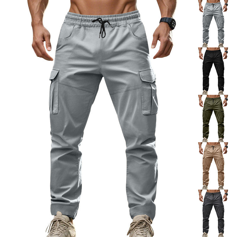 Herren Cargo-Hose mit elastischem Bund und praktischen Seitentaschen R&B 1758812816