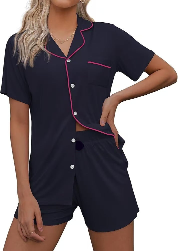 R&B | Strickjacke Revers Loungewear Set