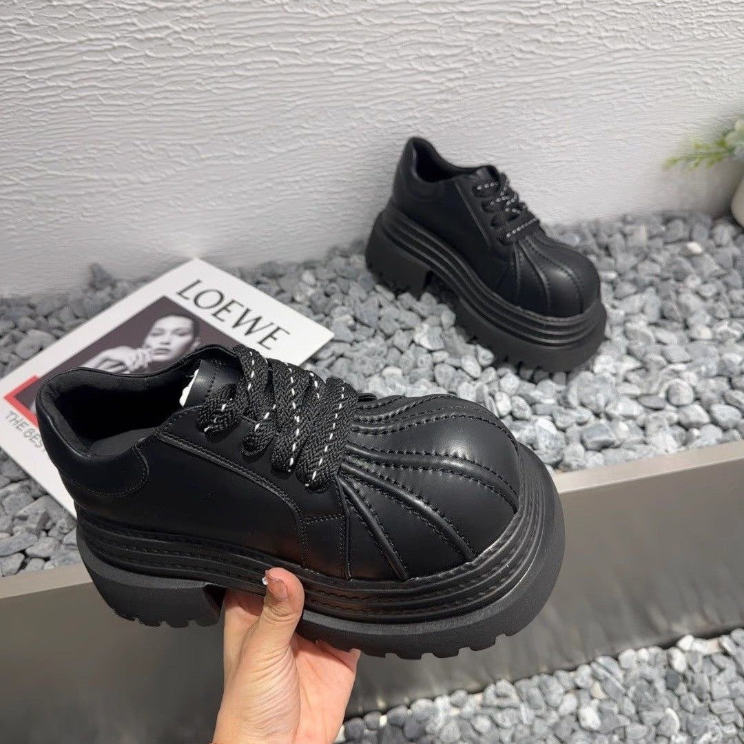 Damen Modische Chunky Sneakers mit robuster Plateau-Sohle