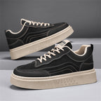 Damen Sneakers mit modischer Plateau-Sohle R&B