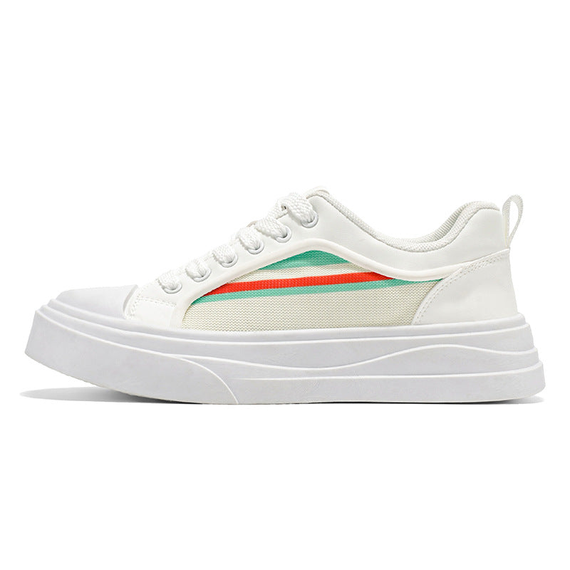 Damen Modische Sneakers mit komfortabler Plattform und atmungsaktiver Obermaterialkombination R&B