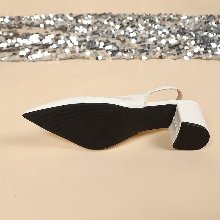 Damen Elegante Slingback-High-Heels mit bequemer Innensohle R&B