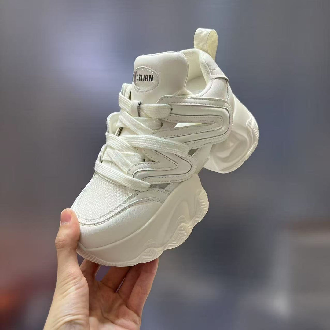 Damen Sportliche Chunky Sneakers mit atmungsaktiver Mesh-Oberfläche und innovativem Dämpfungssystem R&B