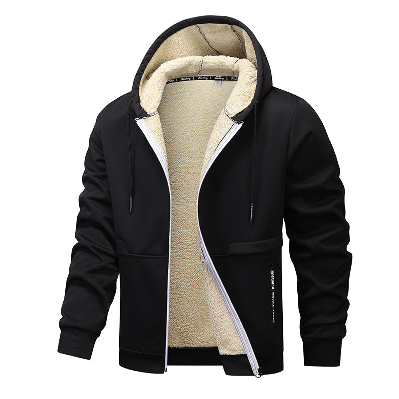 Herren kuschelige Fleecejacke mit hoher Wärmedämmung R&B
