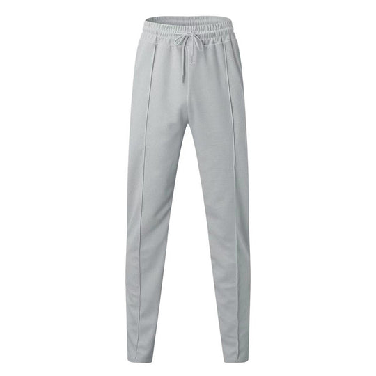 Damen bequeme Stretch-Jogginghose mit hohem Bund und Kordelzug R&B