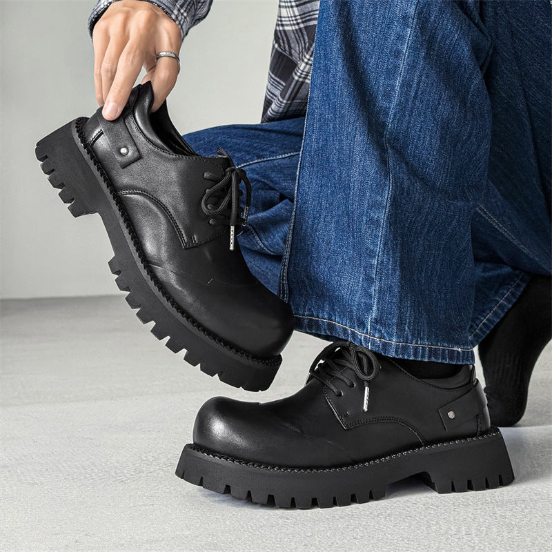 Herren Derb geschnürte Lederschuhe R&B
