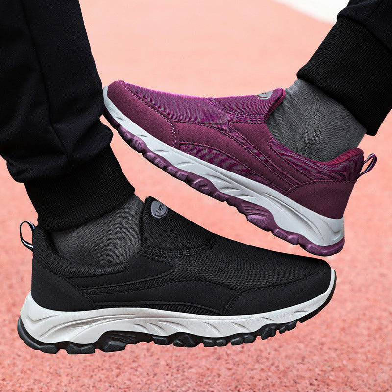 Damen Bequeme Slip-On Sportschuhe mit stoßdämpfender Sohle und flexiblem Obermaterial R&B