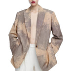 Damen Modischer Oversized-Blazer mit strukturiertem Design R&B