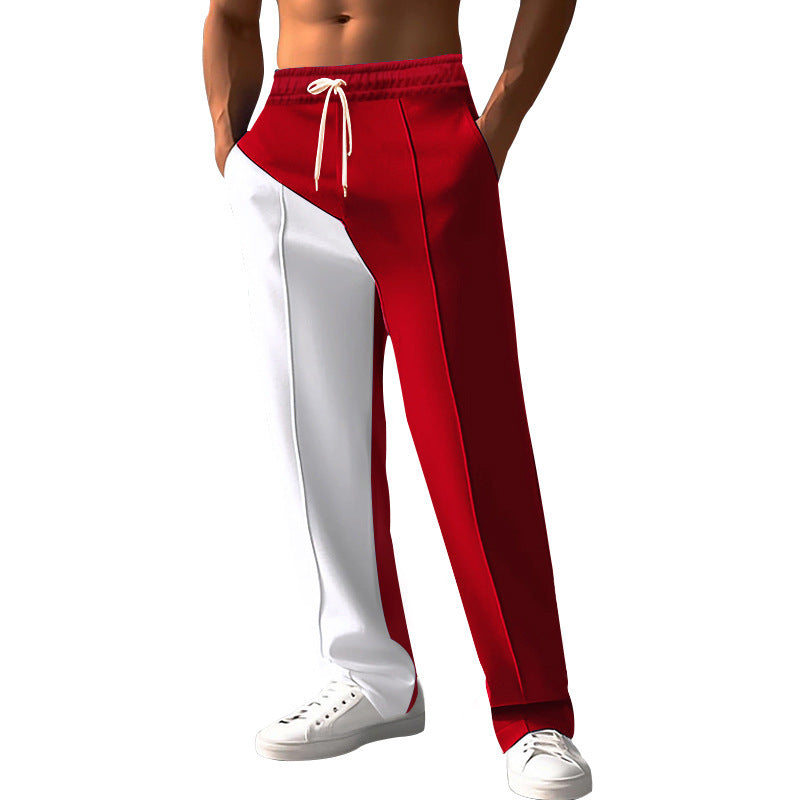 Herren Sportliche Freizeithose mit innovativem Schnitt und Kontrastdetails R&B