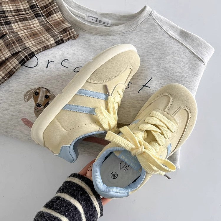 Damen Sportliche Sneakers mit atmungsaktiver Netzstruktur und bequemer Dämpfung