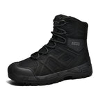 Herren Tactical-Boots mit strapazierfähigem Obermaterial und hohem Knöchelschutz R&B