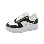 Damen Plattform Sneakers mit auffälligem Design und gepolsterter Sohle R&B