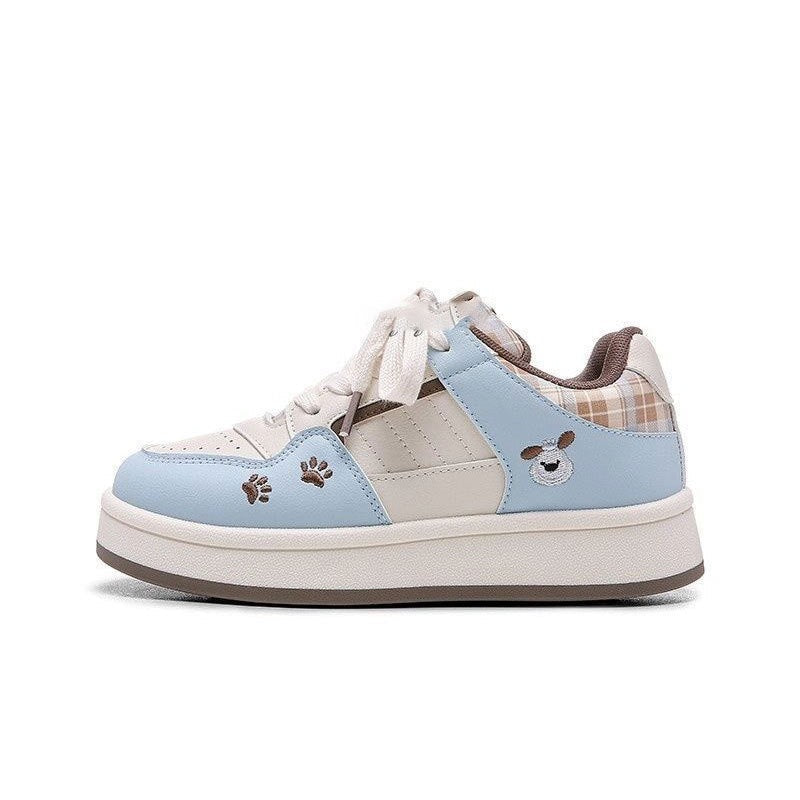 Damen Sportliche Sneaker mit verspieltem Tierdesign R&B
