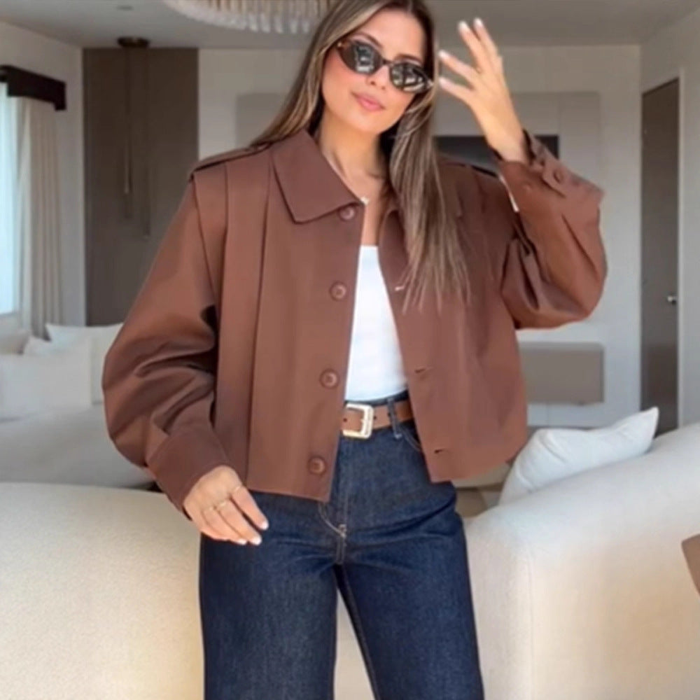 Damen Oversized Blazerjacke R&B