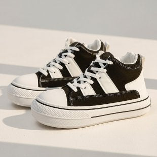 Damen Hohe Sneakers mit trendigen Kontrastelementen R&B