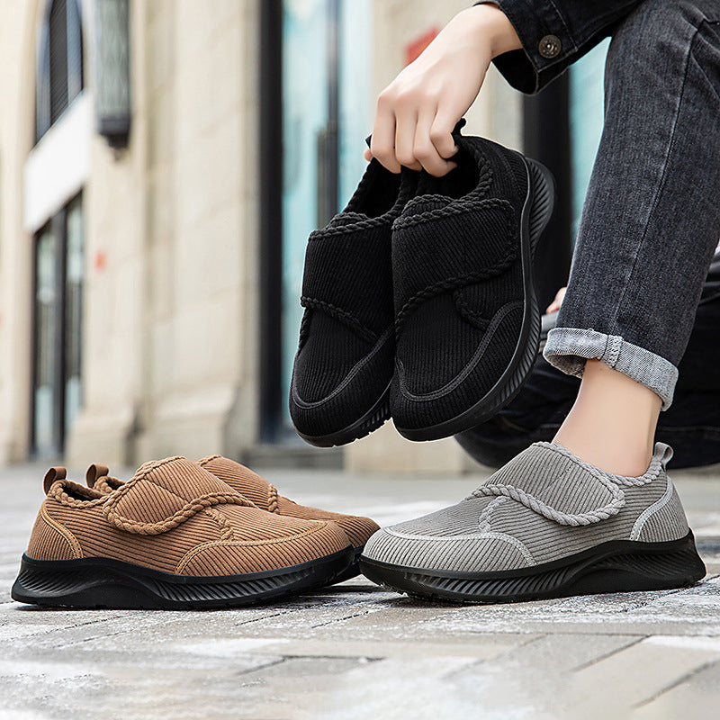 Damen Bequeme Slip-On Freizeitschuhe mit elastischem Obermaterial R&B