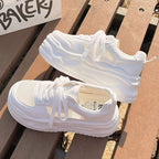 Damen Plateau-Sneaker mit atmungsaktivem Netzmaterial und innovativer Laufsohle R&B