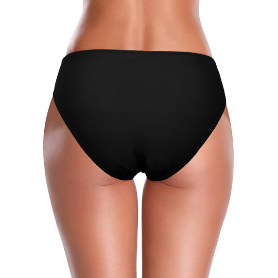Damen Bikini-Hose mit elegantem Wickeldesign R&B