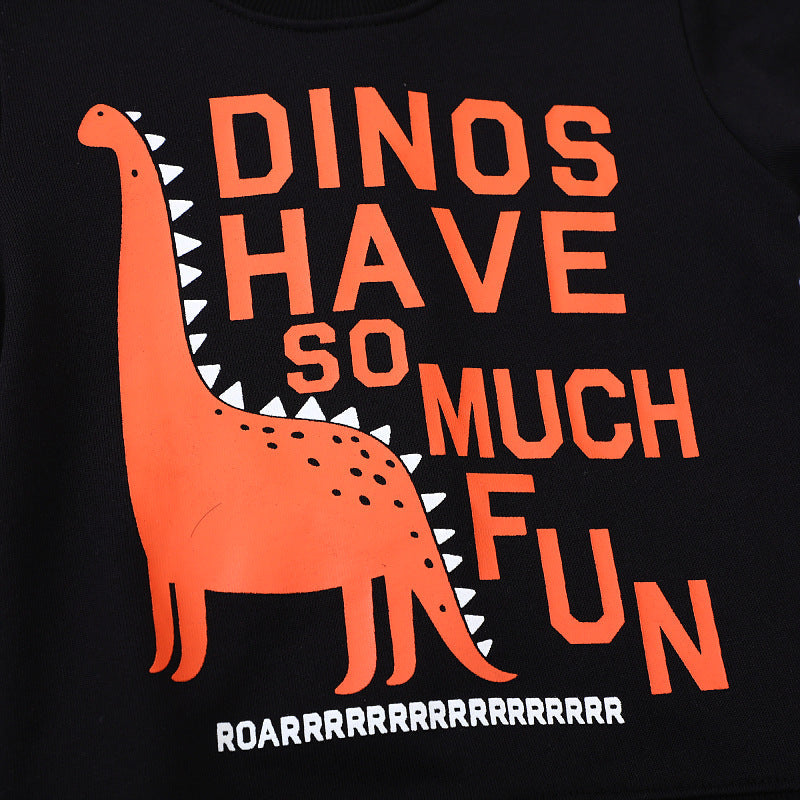 Jungen Sweatshirt mit coolem Dinosaurier-Design R&B
