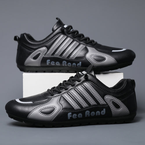 Damen Sportliche Freizeitfußballschuhe mit rutschfester Sohle und atmungsaktiver Obermaterialstruktur R&B