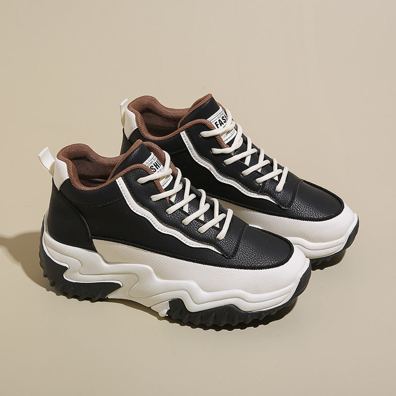 Damen Sportliche High-Top Sneakers mit rutschfester Sohle und ergonomischer Dämpfung R&B