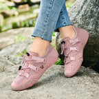 Damen Sportliche Mesh-Sneaker mit Schnellschnürsystem R&B