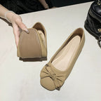 Damen Ballerinas mit elegantem Schleifen-Detail und weichem Fußbett R&B