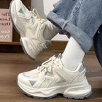 Damen Atmungsaktive Fitness-Sneaker mit dämpfender Sohle und modernem Design R&B
