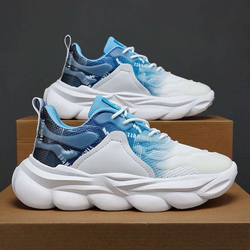 Damen Sportliche Chunky Sneakers mit atmungsaktivem Obermaterial und innovativem Dämpfungssystem