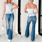 Damen Jeans Top R&B