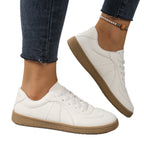 Damen Sneaker mit sportlichem Design und strapazierfähiger Gummisohle R&B