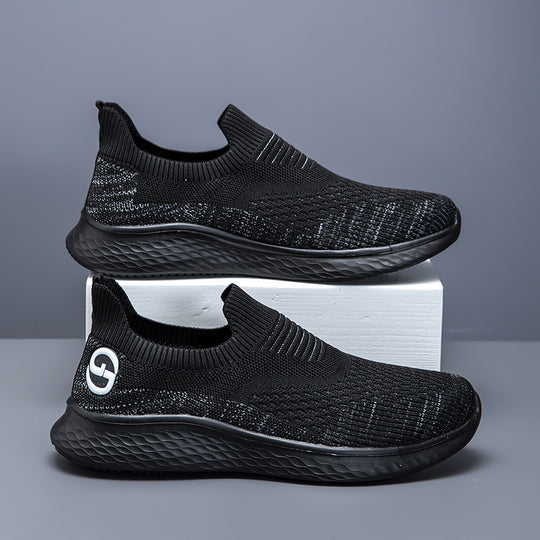 Damen Sportliche Slip-On Sneakers mit atmungsaktivem Obermaterial und rutschfester Sohle R&B