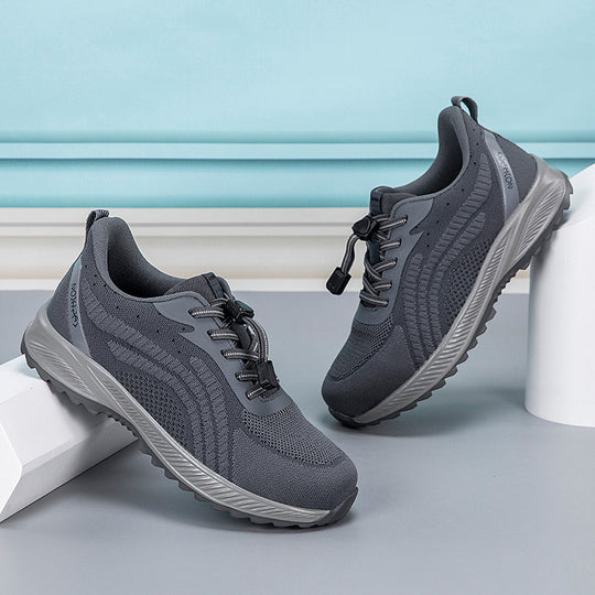 Damen Lauf-Sneaker mit elastischem Schnellschnürsystem und atmungsaktivem Obermaterial R&B
