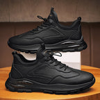 Herren Sportliche Leder Sneakers mit dämpfender Sohle R&B
