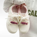 Damen Sneakers mit einzigartigem Fisch-Design und gepolstertem Komfort