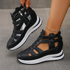 Damen Sportliche Sandalen mit verstellbaren Riemen und rutschfester Sohle R&B