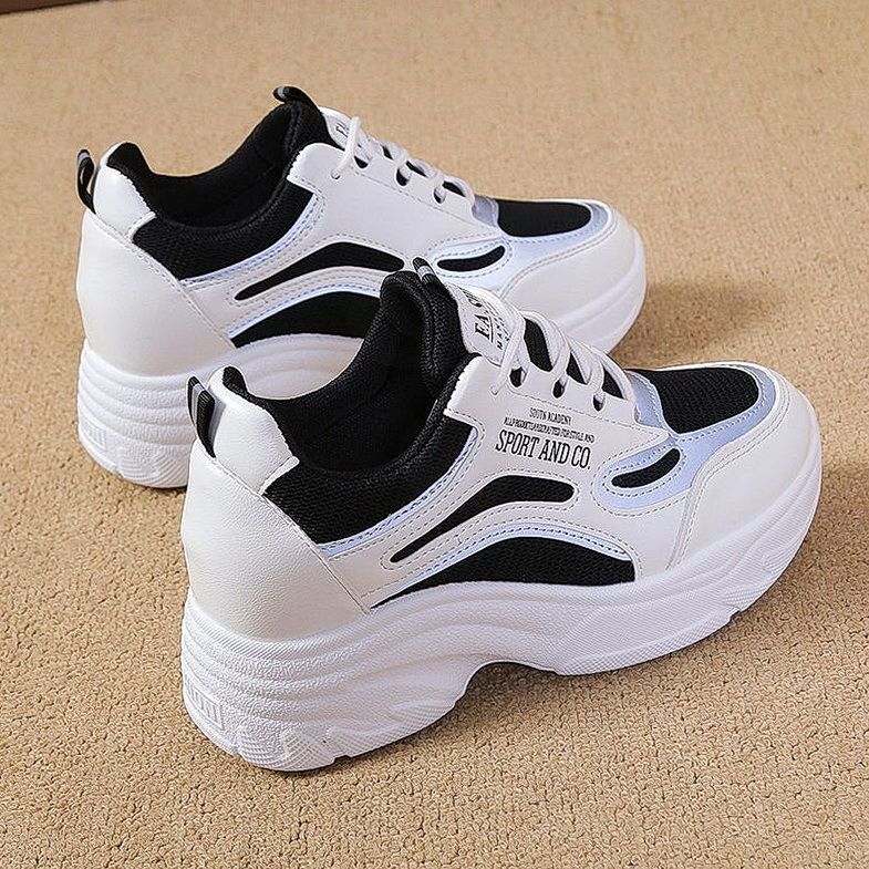 Damen Sportliche Plateau Sneakers mit dämpfender Sohle für optimalen Komfort R&B
