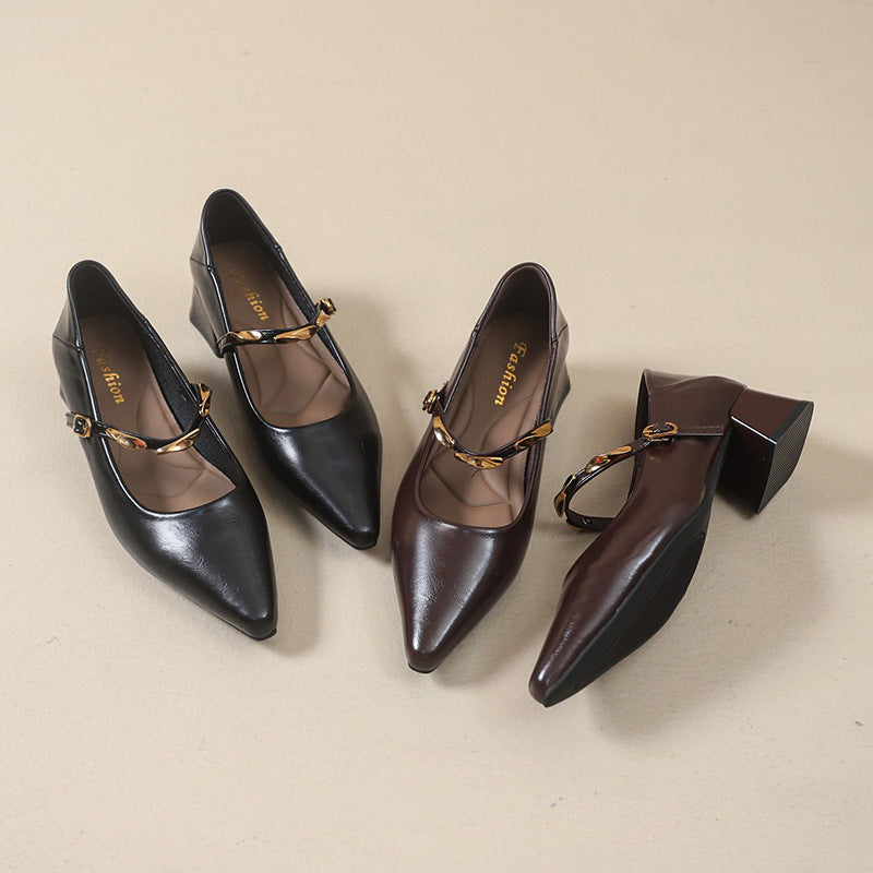 Damen elegante Slingback-Pumps R&B